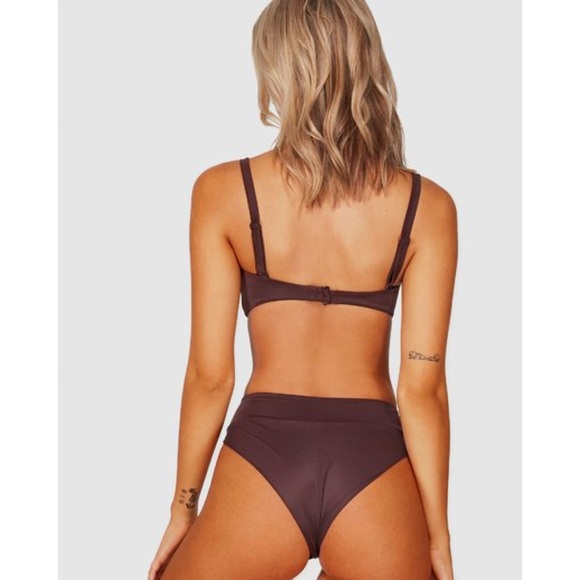 RVCA• Solid High Rise Bikini Bottom - Picture 1 of 11